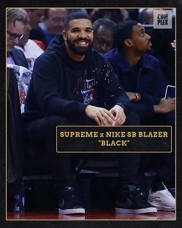 nba场边常客有哪些(NBA场边上脚：Drake穿的十大球鞋，猛龙和蛇纹都很帅)