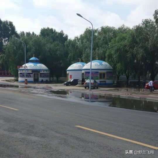 美丽的查干湖，白色圣洁的湖