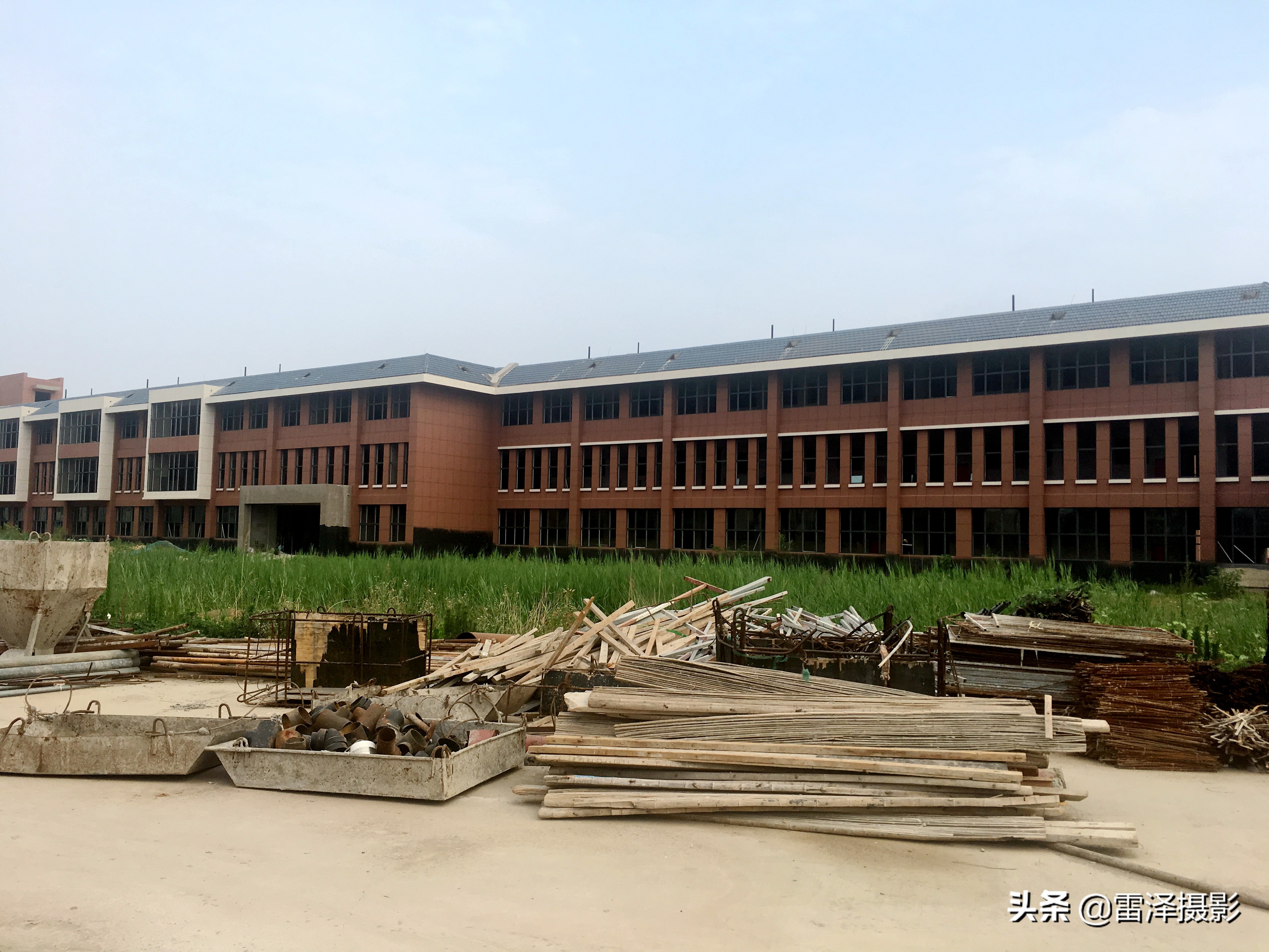 牡丹区国花学校建设提速 小学和初中今年9月招生