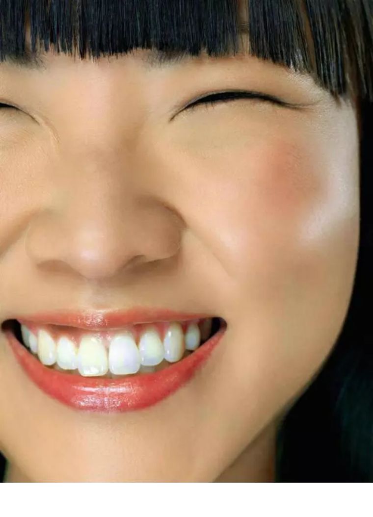 6,牙齿整齐有序性格牙根深入,上下咬合,紧紧相接的人,父母子女,兄弟