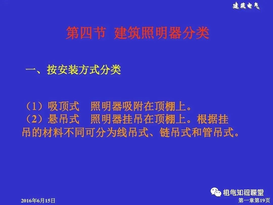 建筑强电和弱电的基础知识与识图（94页PPT详解）