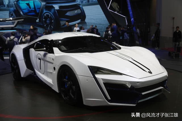 lykan(莱肯Lykan Hypersport超级跑车，上海车展实拍)