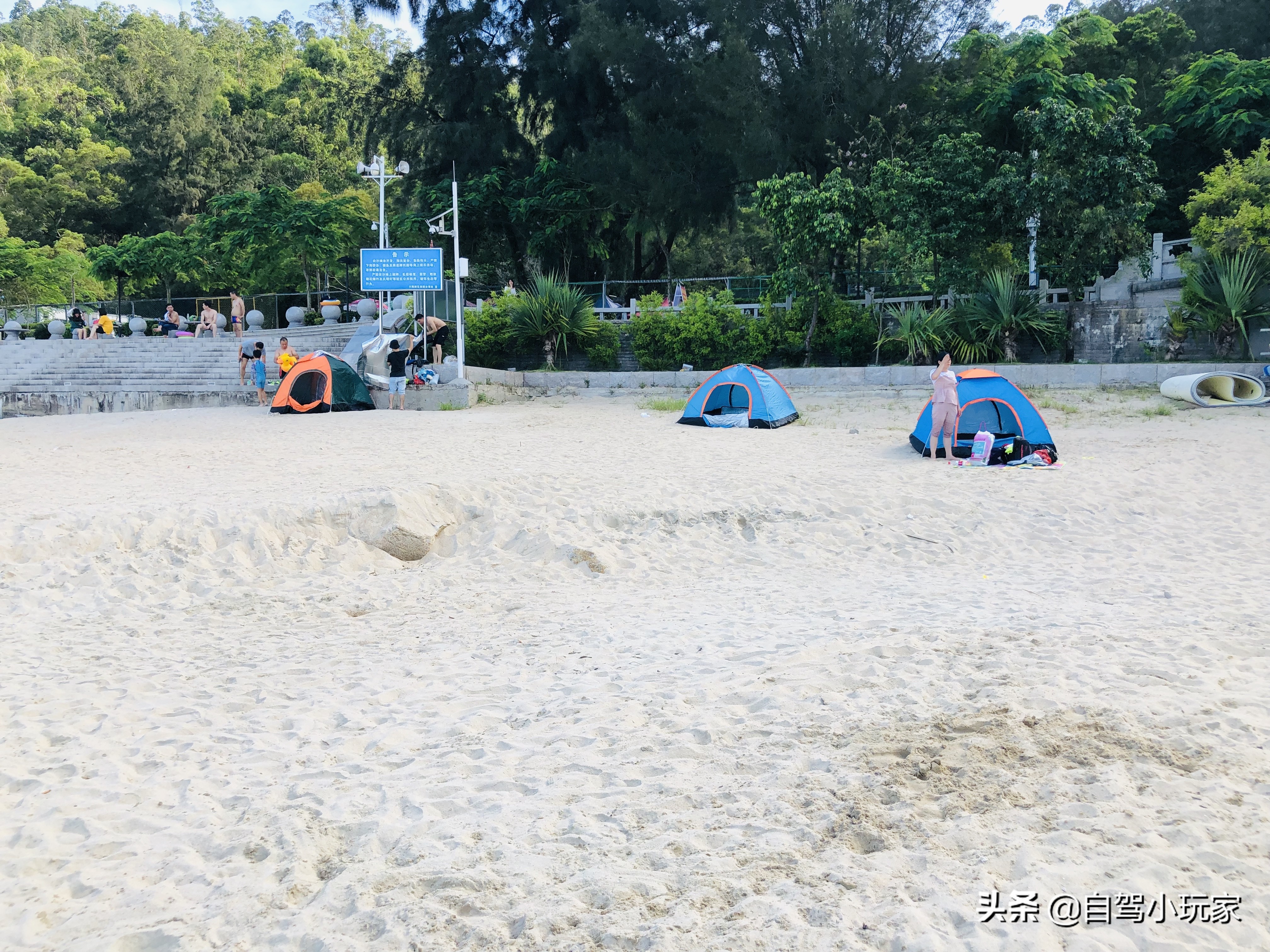 深圳有个“避暑”沙滩，人少干净又荫凉，知道的人不多，海钓很爽