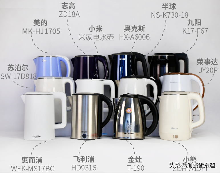 12款电热水壶深度对比评测：优选耐用、安全、速热品牌