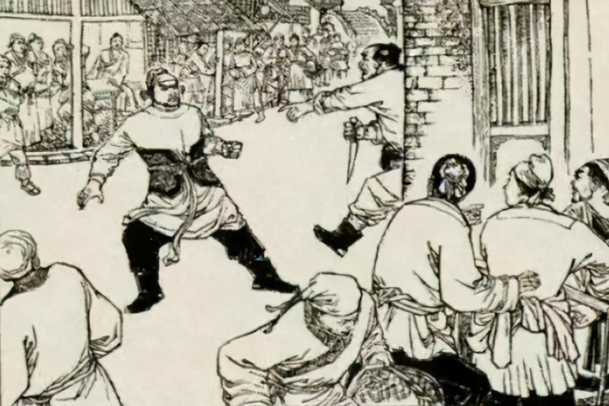 《水浒传》鲁智深，英雄难过美人关，荷尔蒙爆发拳打镇关西