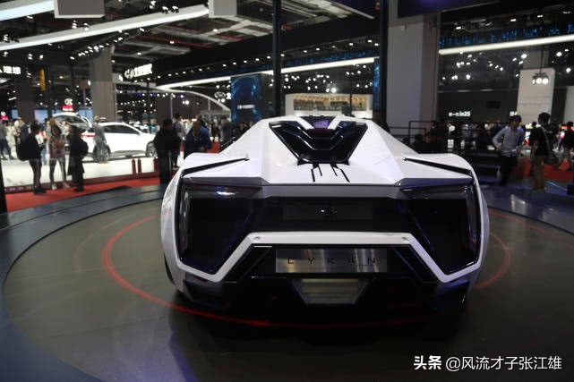 lykan(莱肯Lykan Hypersport超级跑车，上海车展实拍)