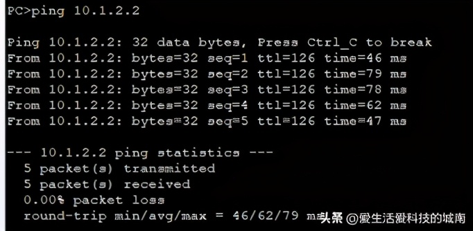 计算机网络 实验十：静态路由的配置（解答）