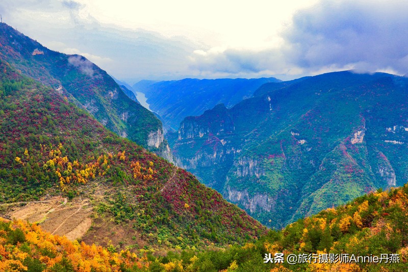 重庆巫山正是漫山红叶正艳时，这条赏秋小众线路，绝不能错过