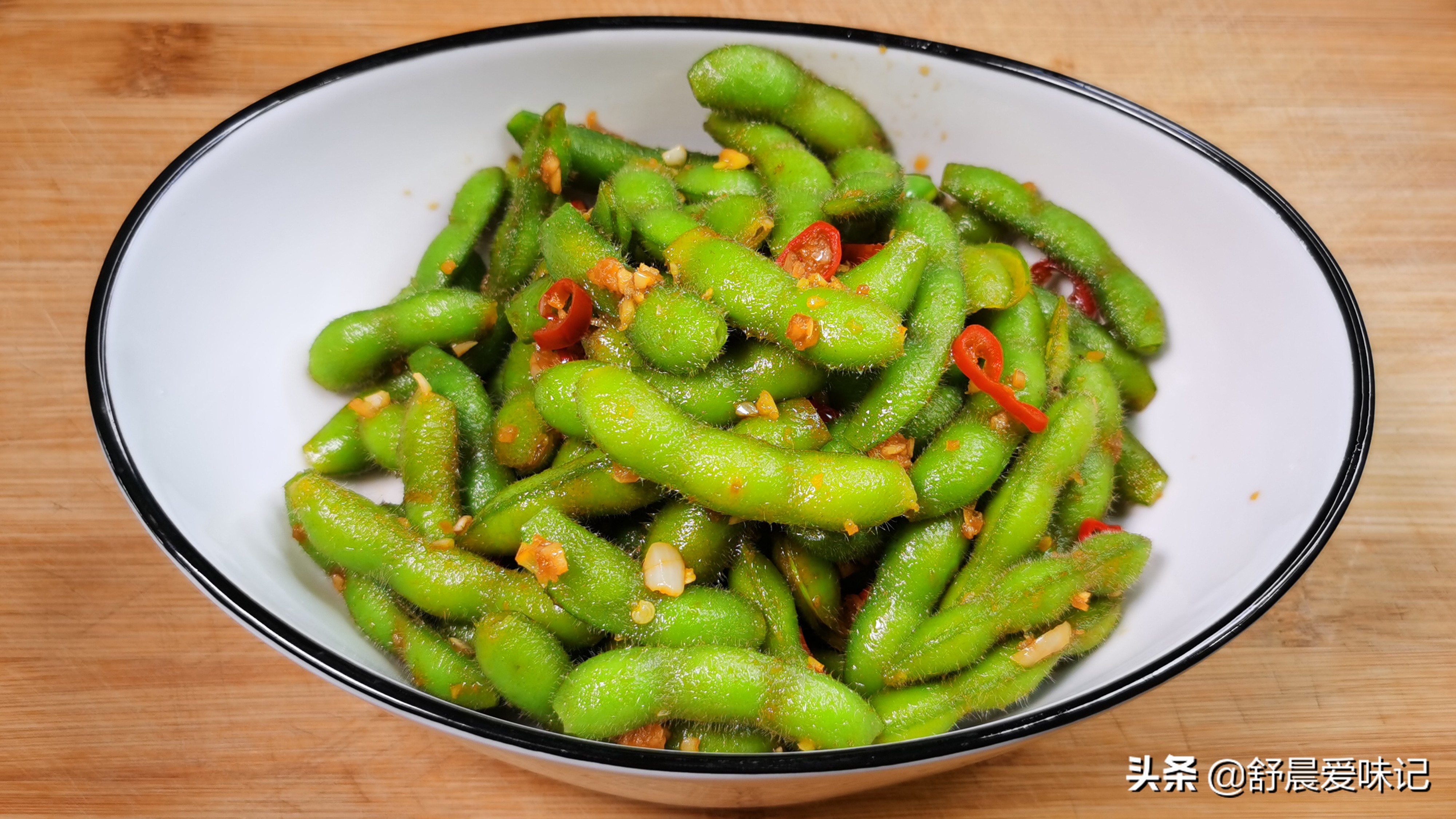 饭店的煮毛豆为啥好吃?原来做法这么简单,翠绿不发黄,好吃解馋