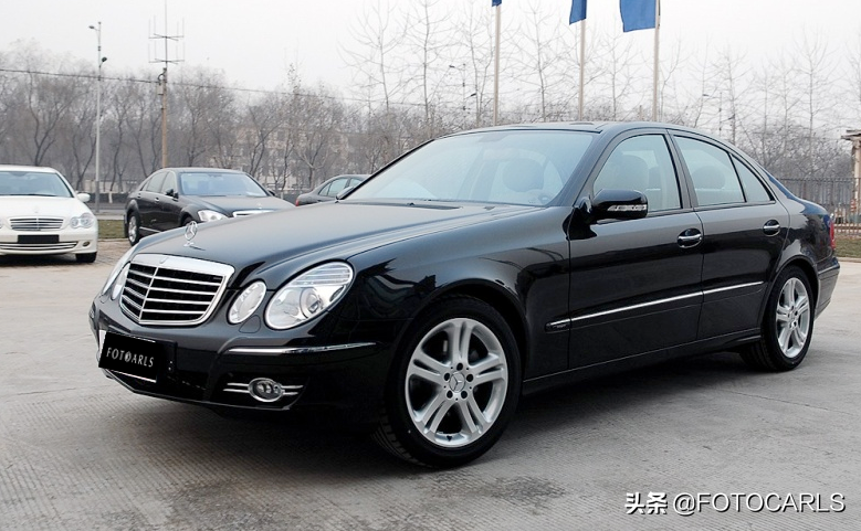 06款奔驰e级e280实拍,绝对最经典的一代e,当时售价61.8万