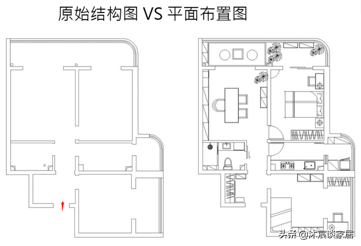 她把阳台改造成茶室花房，室内不断做减法，生活美好浪漫，真幸福