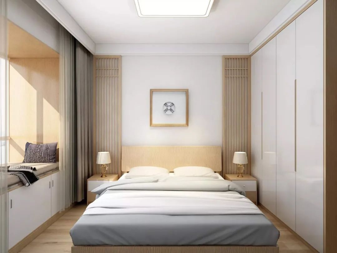 极简原木风，深圳夫妻69m²禅意两居，繁华都市里的素净美