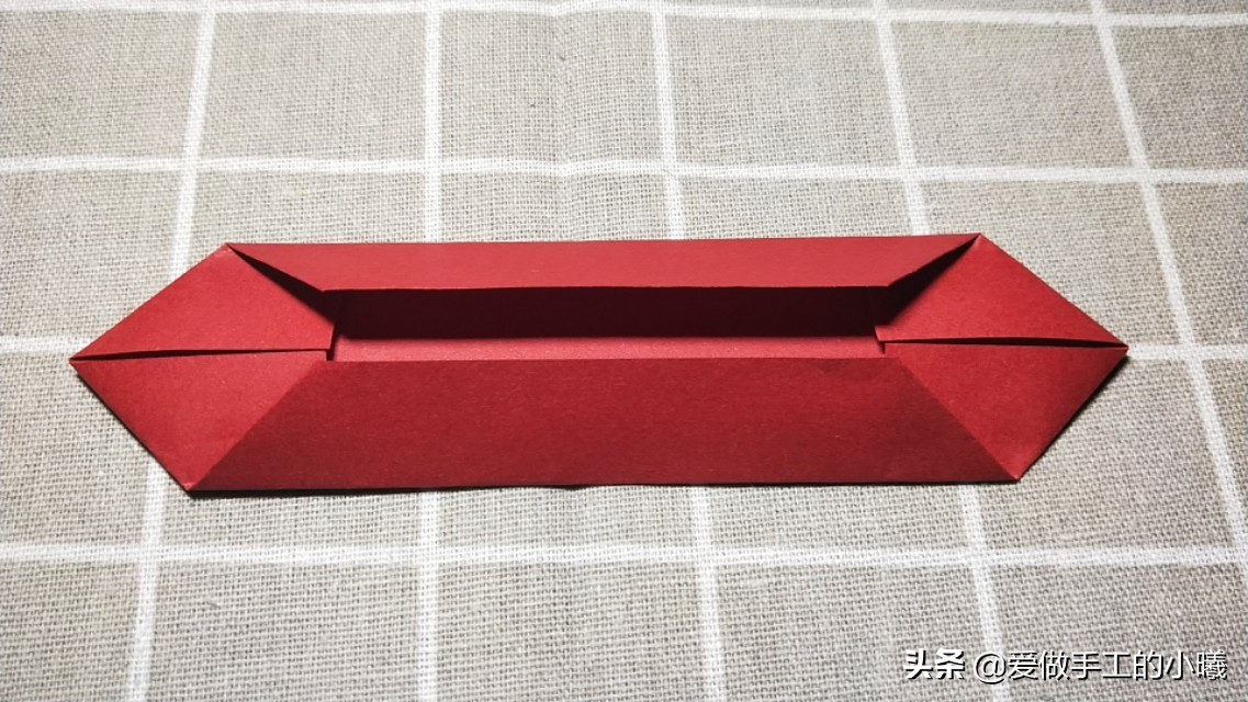 漂亮的双爱心书签，简单又别致，一张纸就完成