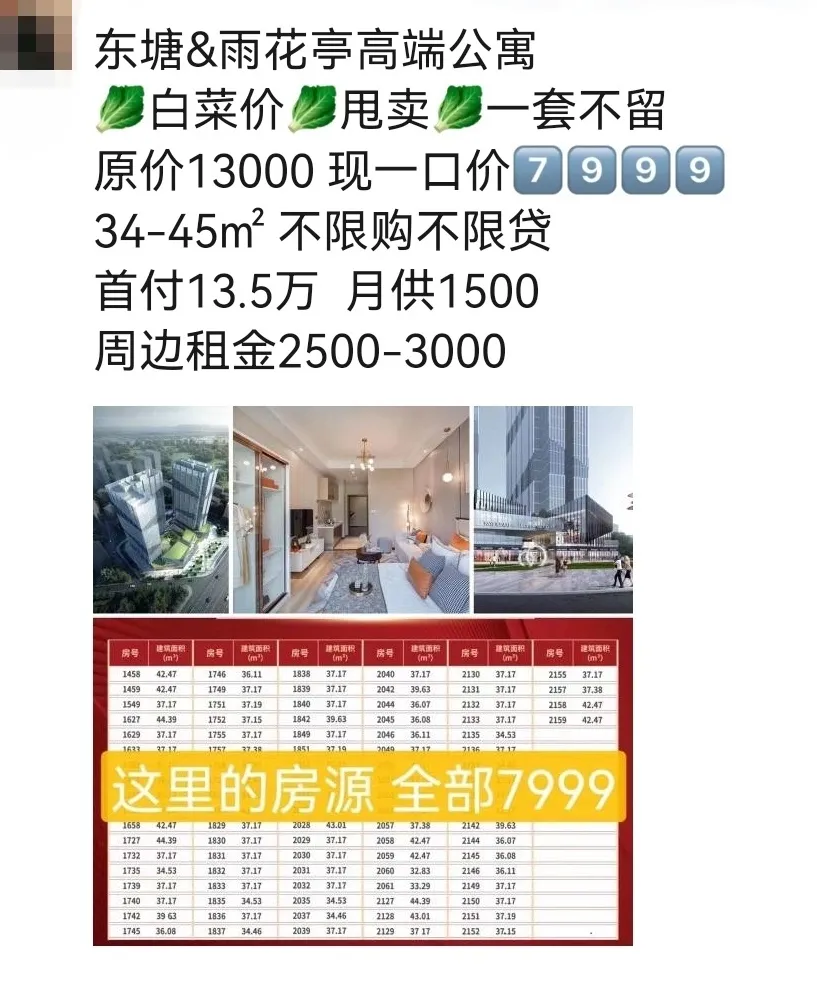 滨江新城公寓5字头起!长沙公寓要不要去“捡漏”?