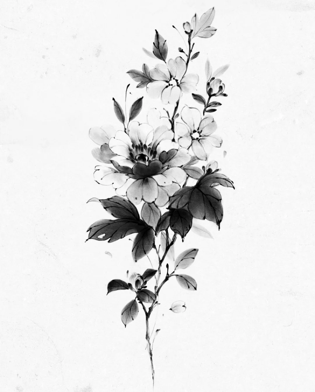 一些干净素雅的纹身图稿,女生纹身首选