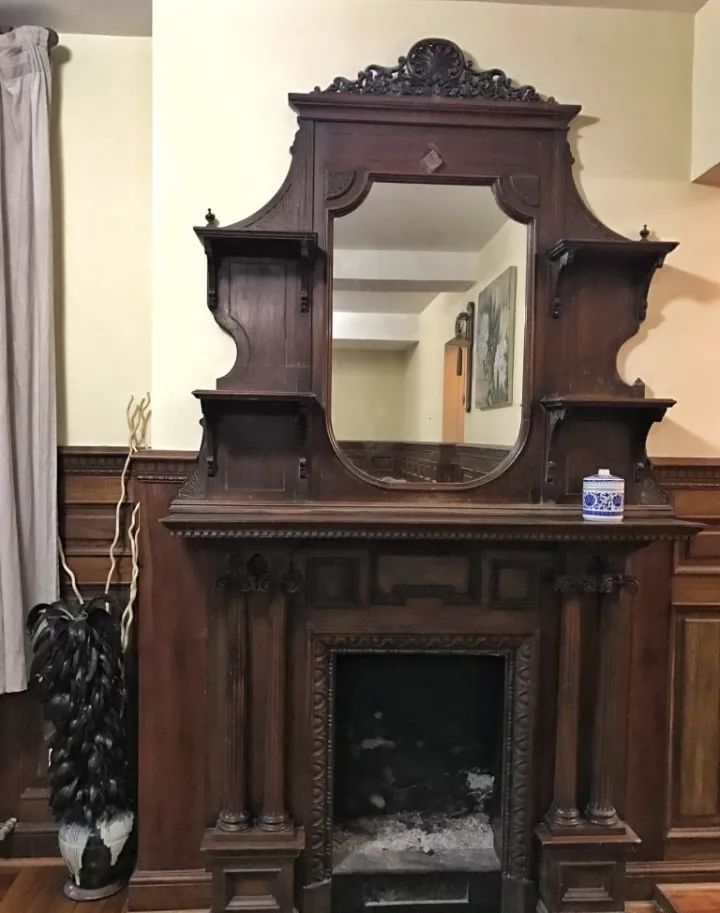 百年老洋房里面的壁炉,有100多种你,最后还有行宫里的