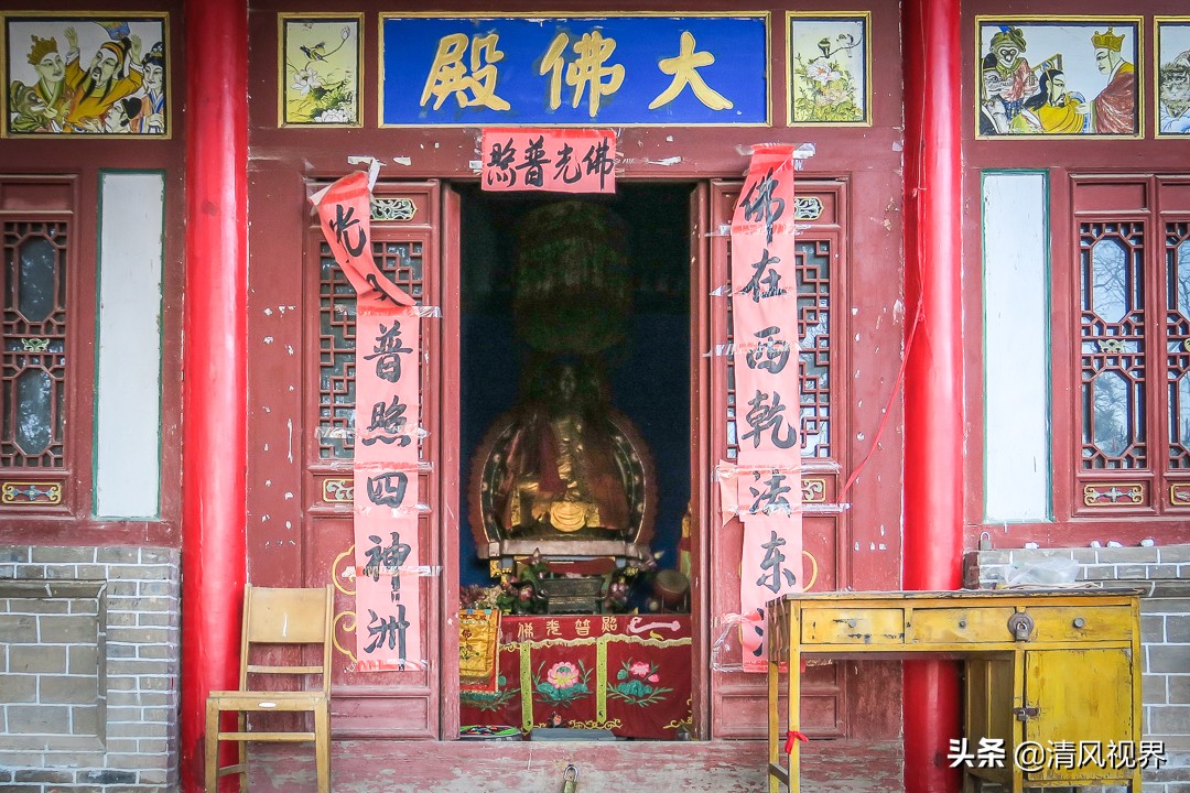 崇信龙泉寺，流水潺潺、曲径通幽，龙吐彩虹显奇观！