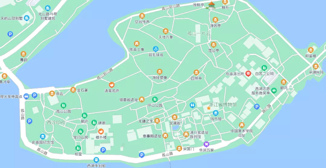 你以为是西湖,并不是真正的西湖