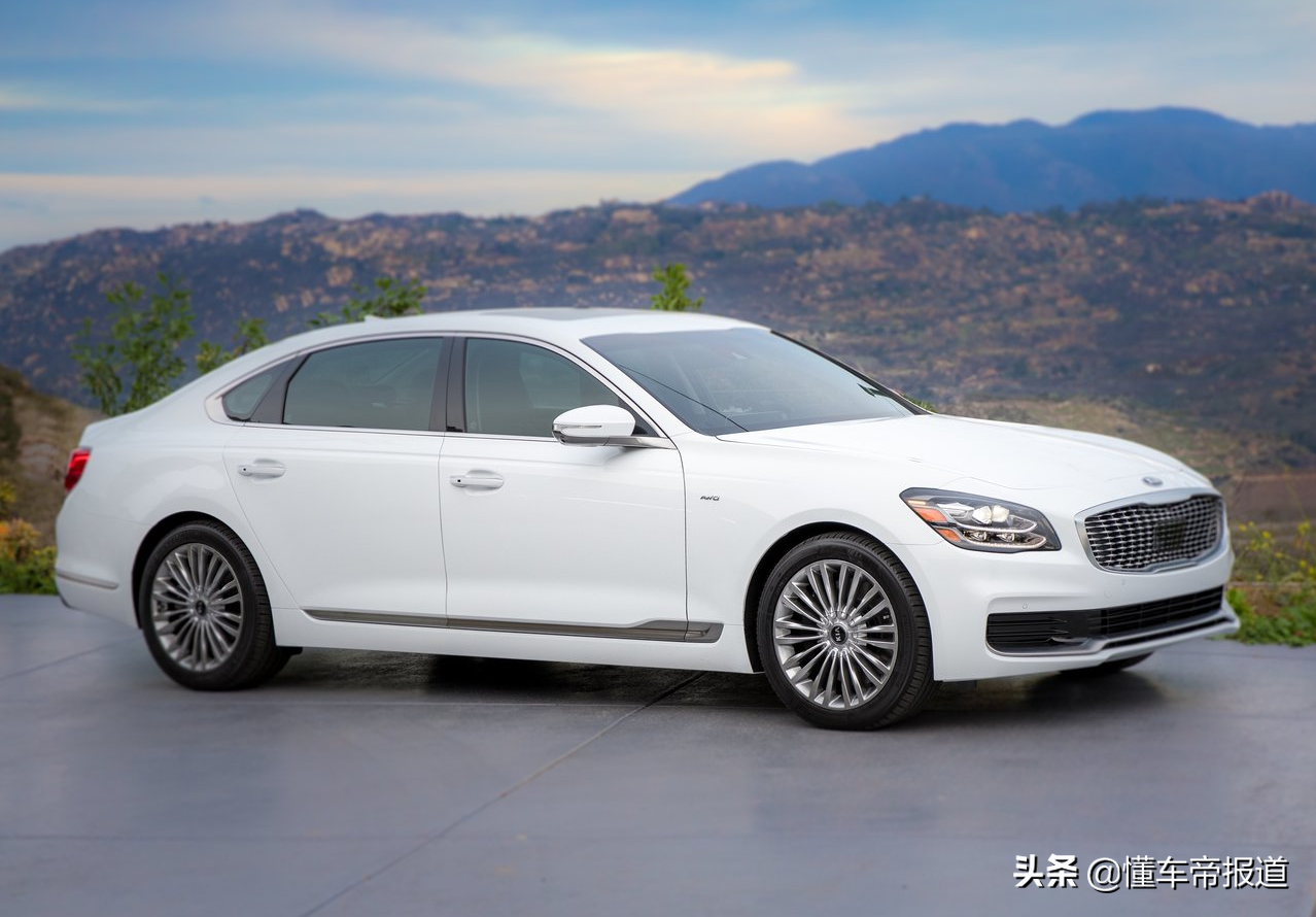 新车 | 定位起亚旗舰轿车，新款K9实车抢先看，新外观你接受吗？