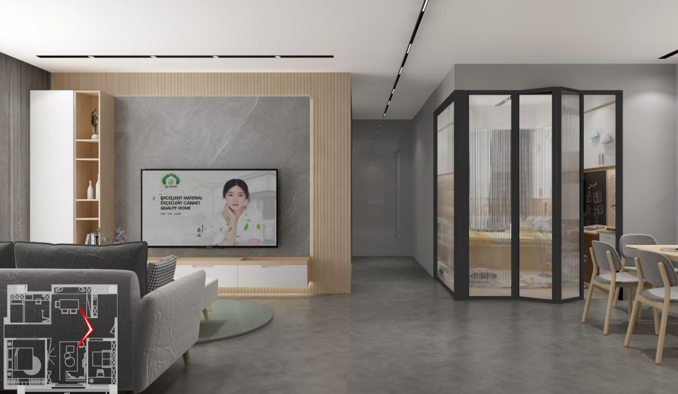 生态板十大名牌：巧用隔断，同户型比邻居多出一间房