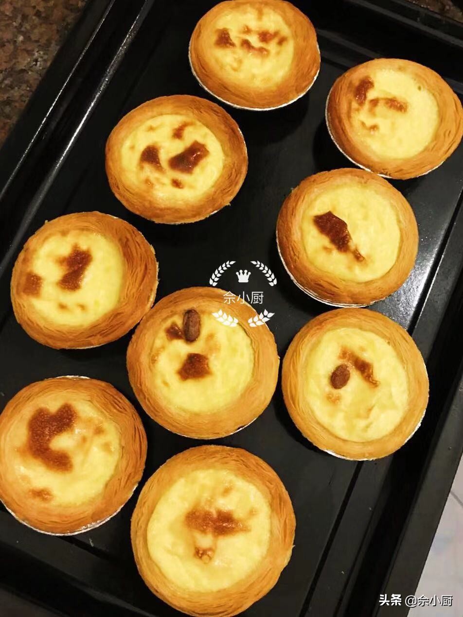 蛋挞最简单的做法，味道比肯德基的还美味，且成本一个不到1元