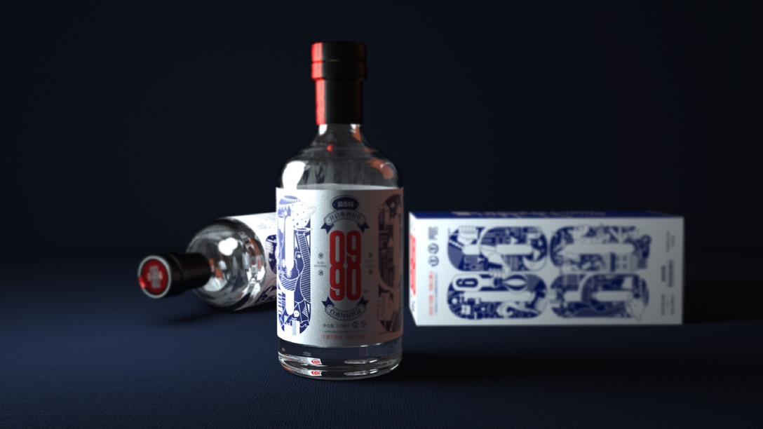 洋酒“威士忌”想要占有中國市場，包裝設計免不了入鄉隨俗