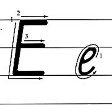 声母m几笔写成(26个英文字母笔写顺序)