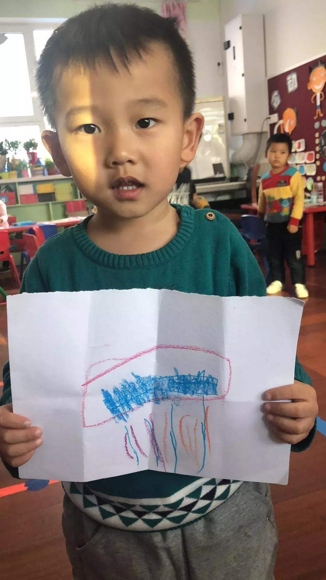 高碑店市第一幼儿园校园风景线:友爱的点点四班