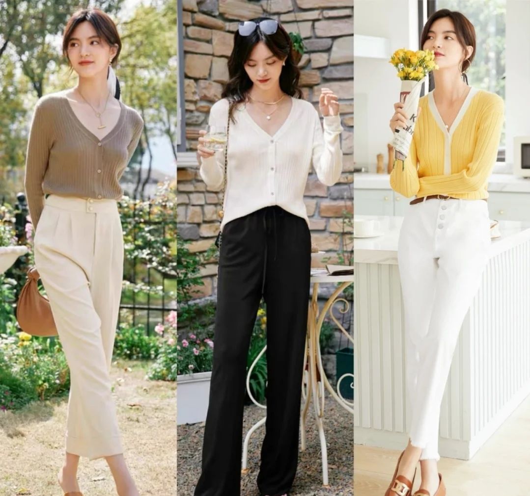 米色和杏色的图片对比(适合40岁女人的秋季穿搭) - 赤虎壹号