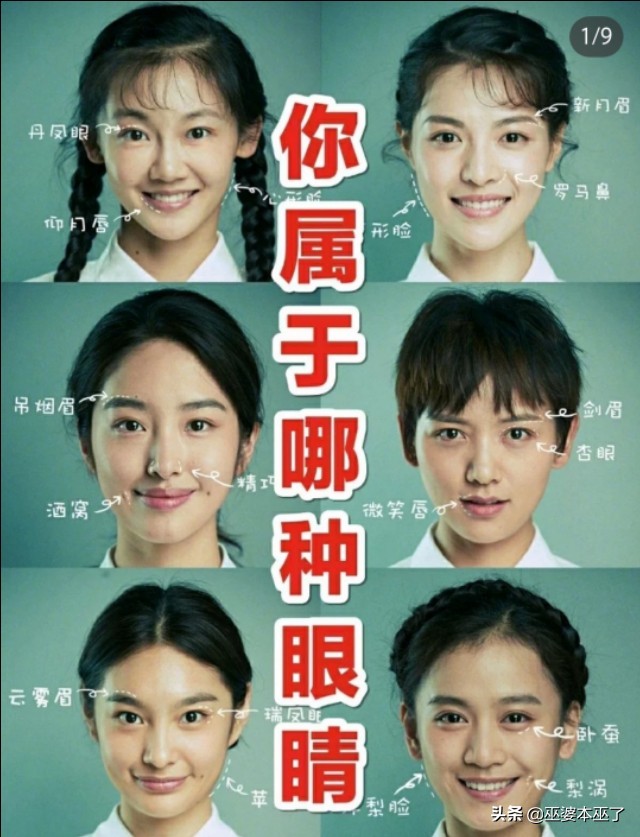 丹凤眼,杏眼,桃花眼,你属于哪种眼睛