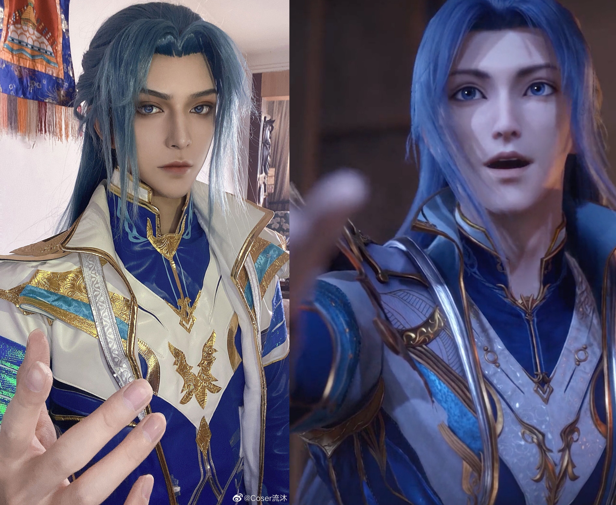 《斗罗大陆》神级cos,唐三跟真人一样,胡列娜妖魅,小舞真像