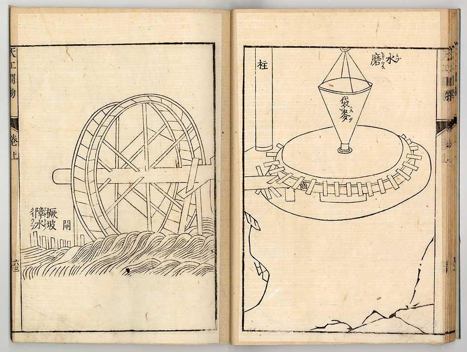 中国17世纪的工艺百科全书(明代宋应星的天工开物)