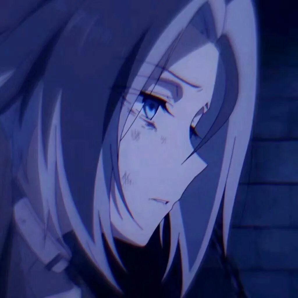 一组伤感忧郁动漫丧头