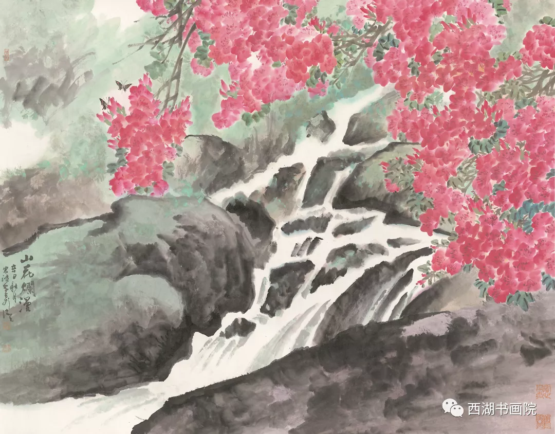 壮丽江山·书画篆刻作品展在浙江图书馆开幕