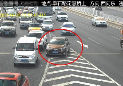 6月份“违反禁止标线”违法高发路段排行榜出炉！值得看！