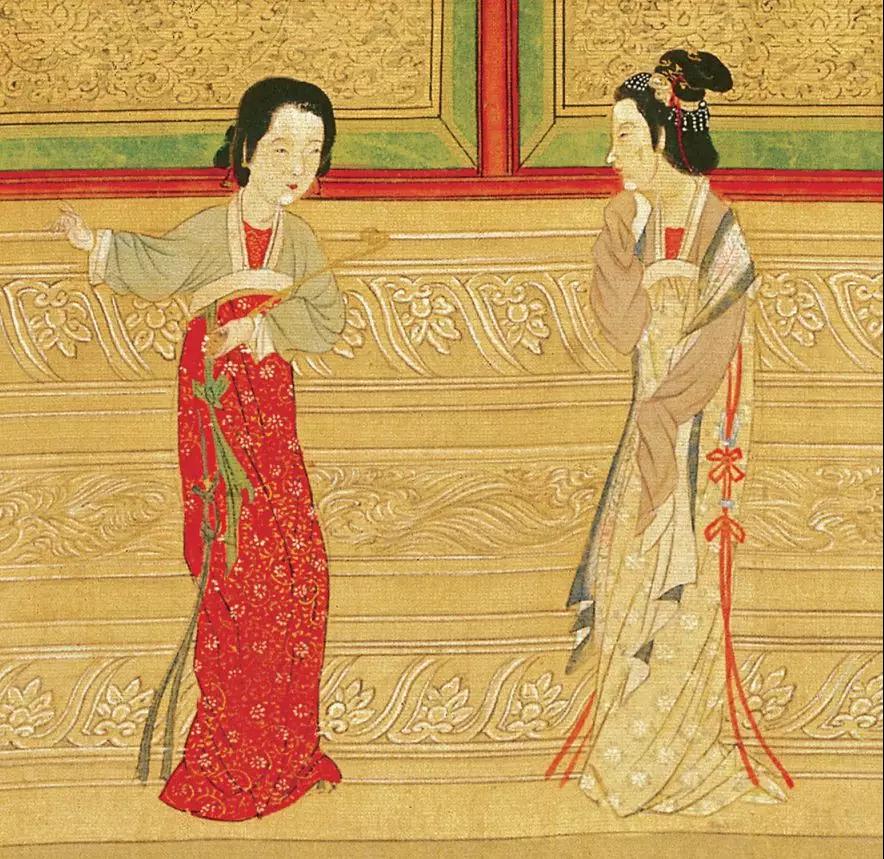 仇英《汉宫春晓图》赏析