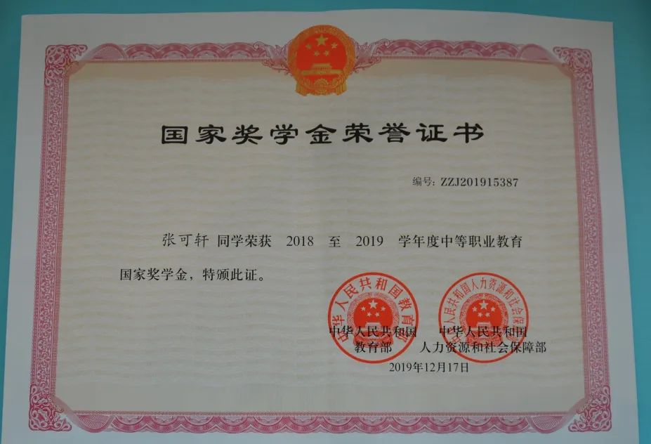 厉害了！我青苏！成都市青苏职业中专学校3位学子喜获国家奖学金