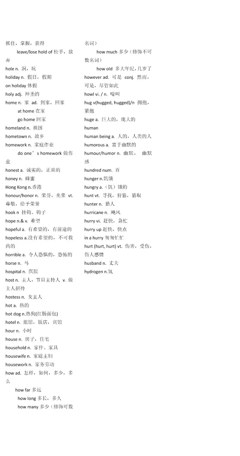 一轮复习丨高考英语常考「3500词」词汇表
