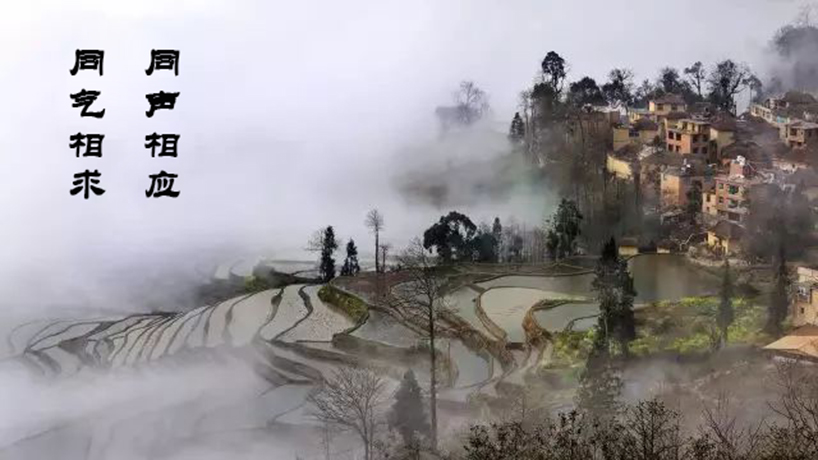 同声相应，同气相求