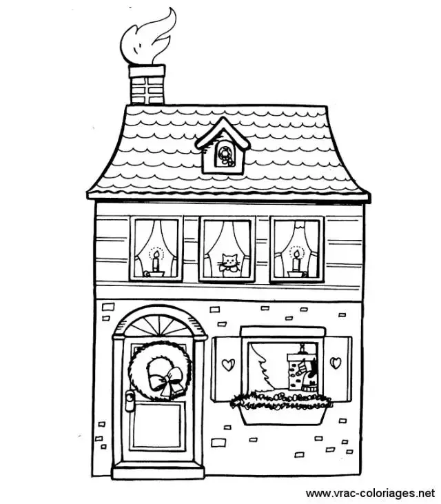 幼儿园房子简笔画系列，上色更漂亮，为孩子收藏！