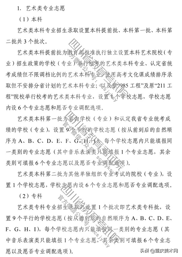 全国各省份2020年艺术类高考录取原则及近三年本科最低控制线汇总