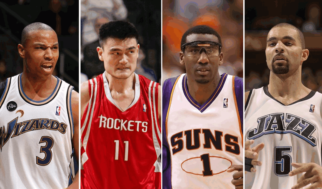 姚明同一届nba 有哪些(姚明是2002年的状元郎，同届的榜眼和探花，表现如何？)