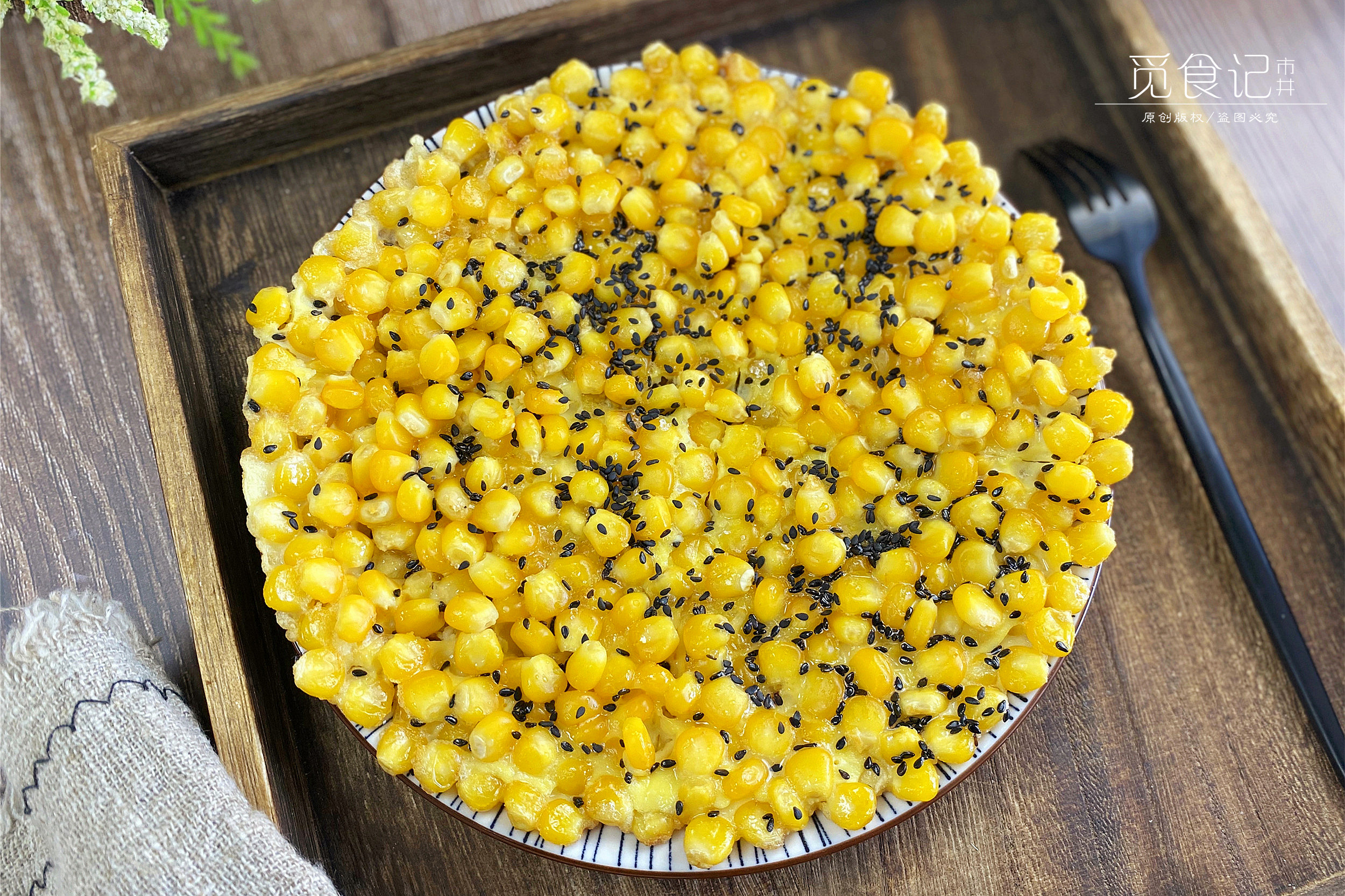 软香可口的玉米饼做法，告别水煮玉米新吃法