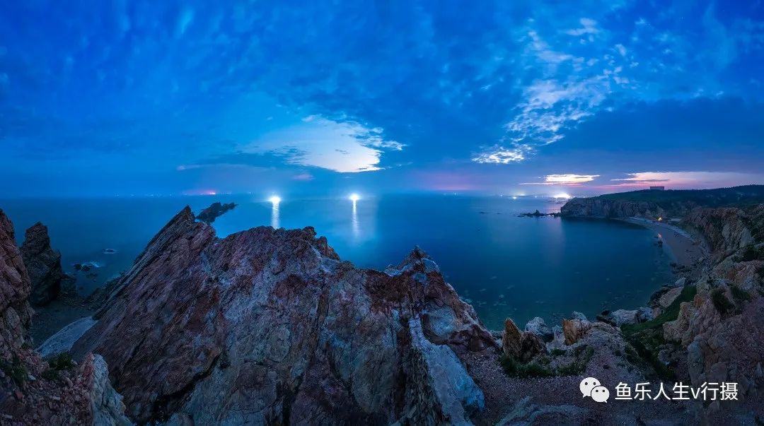 「行摄中国」大连再现荧光海,宛若"蓝色星河"