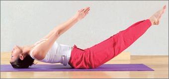 瘦腿瑜伽动作：六种瘦腿瑜伽瘦腿效果惊人（图文示例）