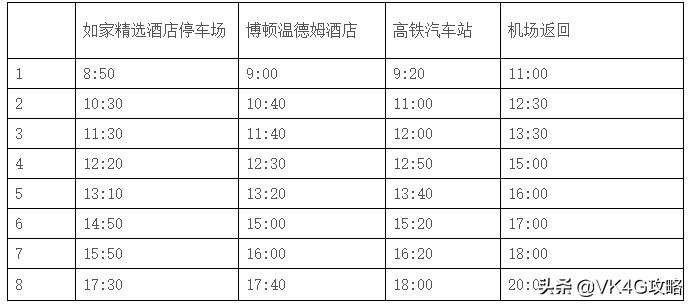 最全徐州观音国际机场机场大巴班车时刻表