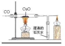 澄清石灰水变浑浊（化学实验一氧化碳的性质）