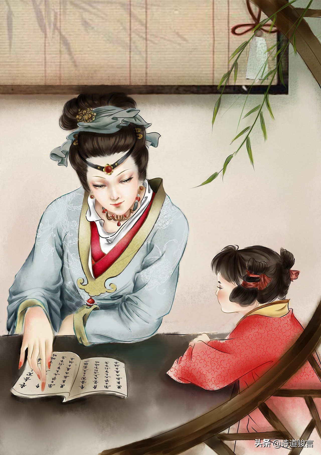 关于母亲古风的美文 _晶羽文学网
