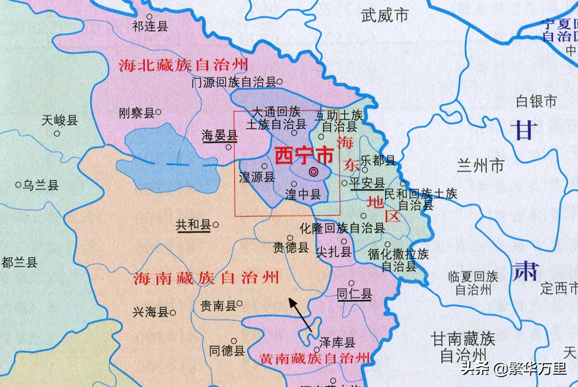 青海省属于我国西北省份之一