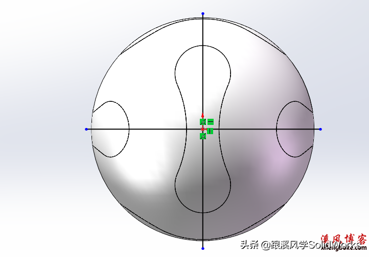 世界杯录像软件开发(用SolidWorks建模一个世界杯足球，SW分割命令的应用实例)